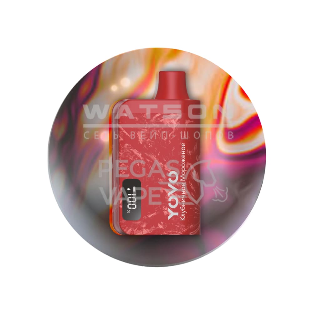 Электронная сигарета Chillax YOVO 7000  (Клубничное мороженое) - Купить с доставкой в Красногорске