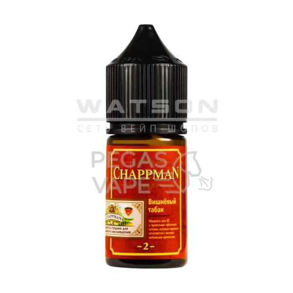 Жидкость Chappman Salt (Вишневый табак) 30 мл 2% (20 мг/мл) - Купить с доставкой в Красногорске