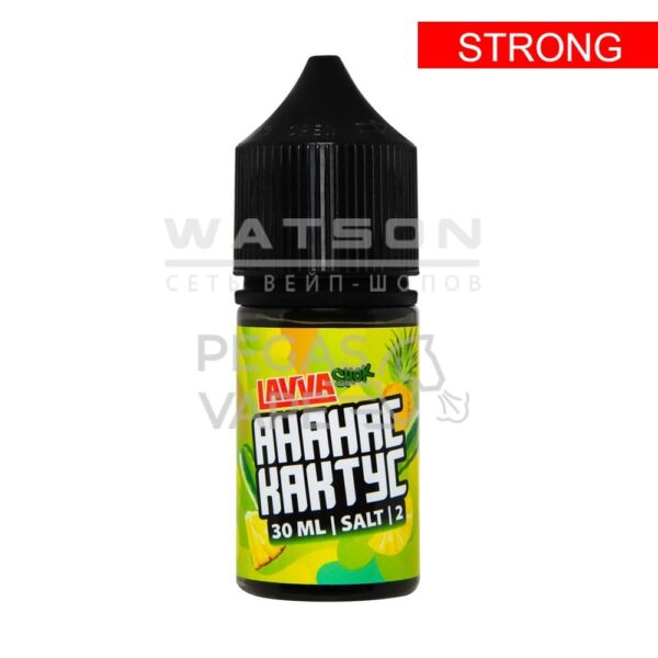 Жидкость LAVVA SHOK Salt (Ананас кактус ) 30 мл 2% (20 мг/мл) Strong - Купить с доставкой в Красногорске