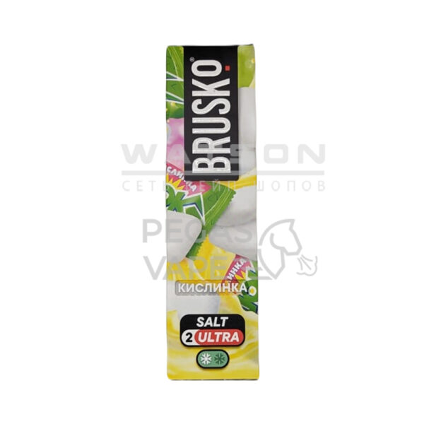 Жидкость Brusko Chubby Salt Strong (Кислинка) 35 мл 2% (20 мг/мл) Strong - Купить с доставкой в Красногорске