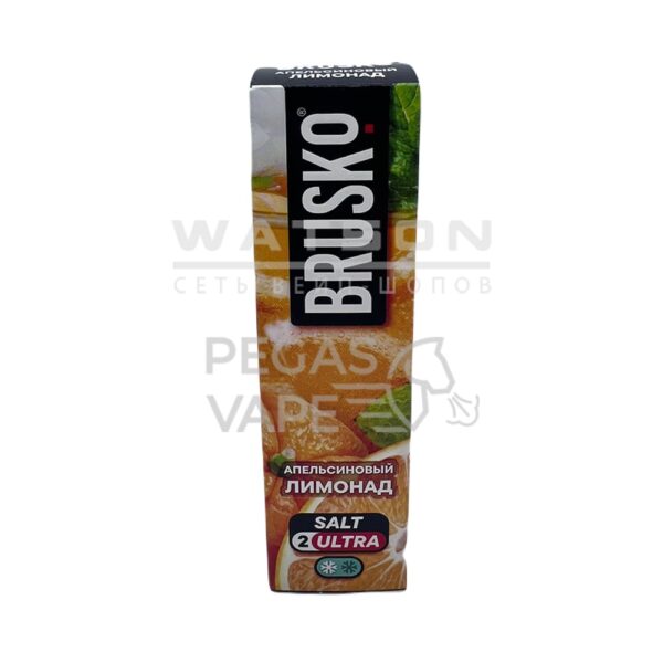 Жидкость Brusko Chubby Salt Strong (Апельсиновый лимонад) 35 мл 2% (20 мг/мл) Strong - Купить с доставкой в Красногорске