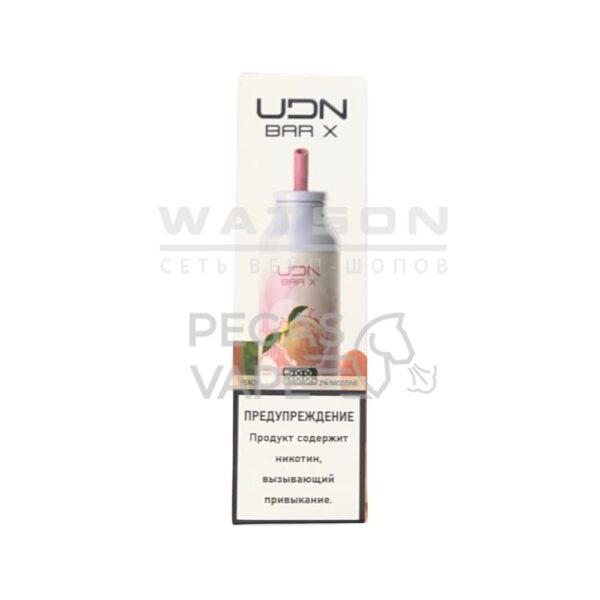 Электронная сигарета UDN BAR X 7000 NEW (Персик) - Купить с доставкой в Красногорске