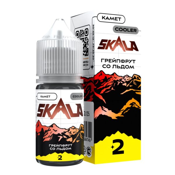 Жидкость SKALA Salt Strong  30 мл Камет (Грейпфрут со льдом) - Купить с доставкой в Красногорске