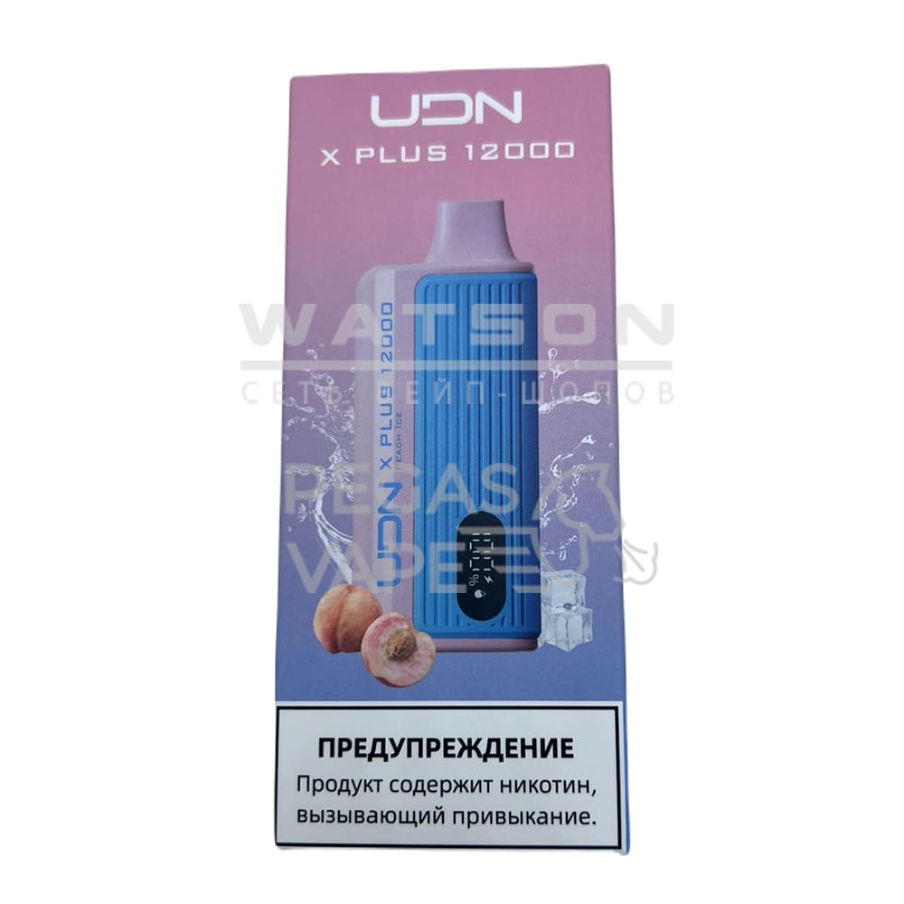 Электронная сигарета UDN X PLUS 12000 (Сочный персик) Электронная сигарета UDN X PLUS 12000 (Сочный персик) - Купить с доставкой в Красногорске