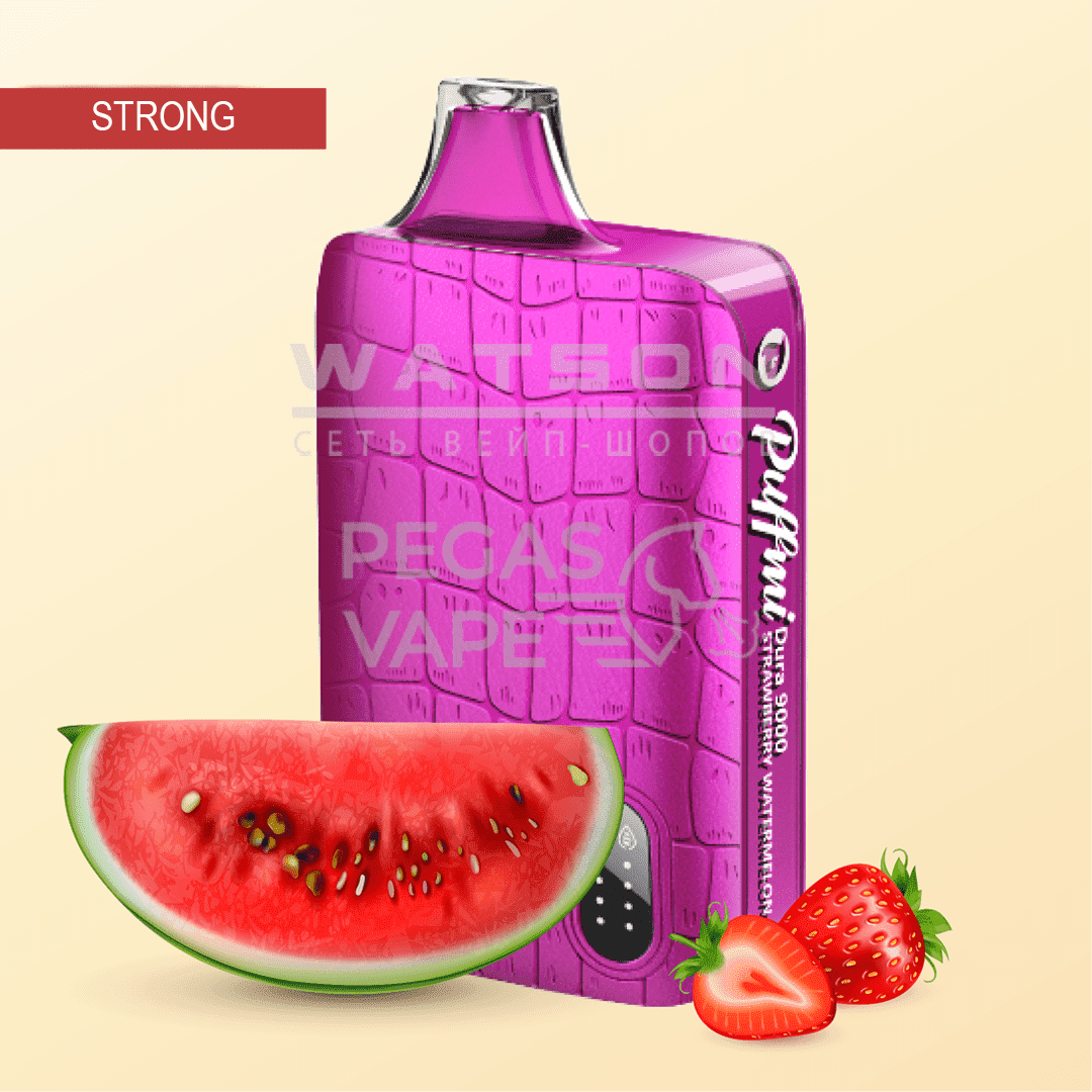Электронная сигарета PuffMi DURA V2 9000 (Клубника арбуз) - Купить с доставкой в Красногорске