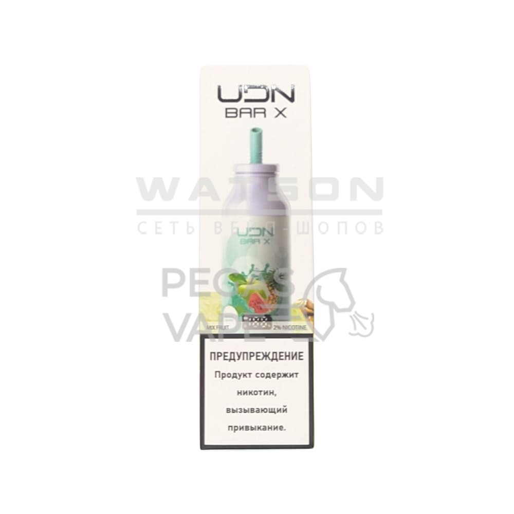 Электронная сигарета UDN BAR X 7000 NEW (Фруктовый микс) Электронная сигарета UDN BAR X 7000 NEW (Фруктовый микс) - Купить с доставкой в Красногорске