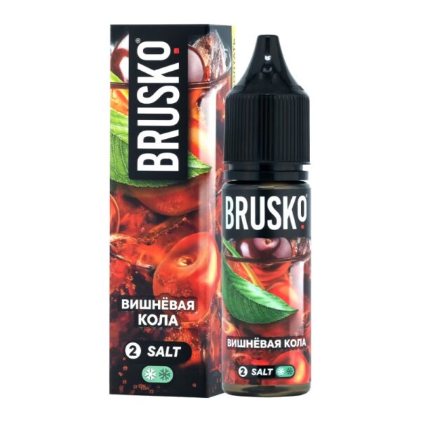 Жидкость Brusko Chubby Salt Strong (Вишневая кола) 35 мл 2% (20 мг/мл) - Купить с доставкой в Красногорске
