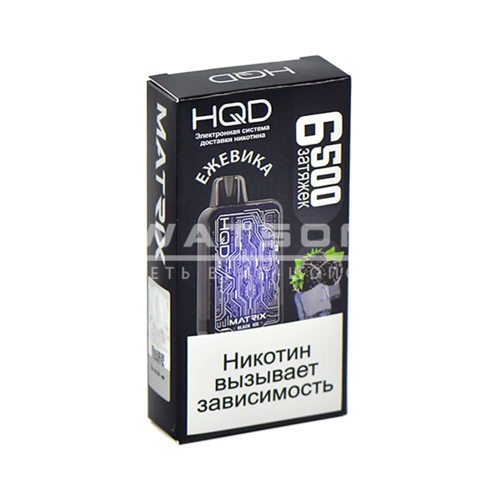 Электронная сигарета HQD MATRIX 6500 (Ежевика) Электронная сигарета HQD MATRIX 6500 (Ежевика) - Купить с доставкой в Красногорске