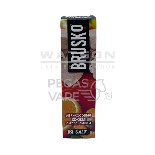 Жидкость Brusko Salt (Chubby) (Абрикосовый джем с апельсином) 35 мл 2% (20 мг/мл) - Купить с доставкой в Красногорске