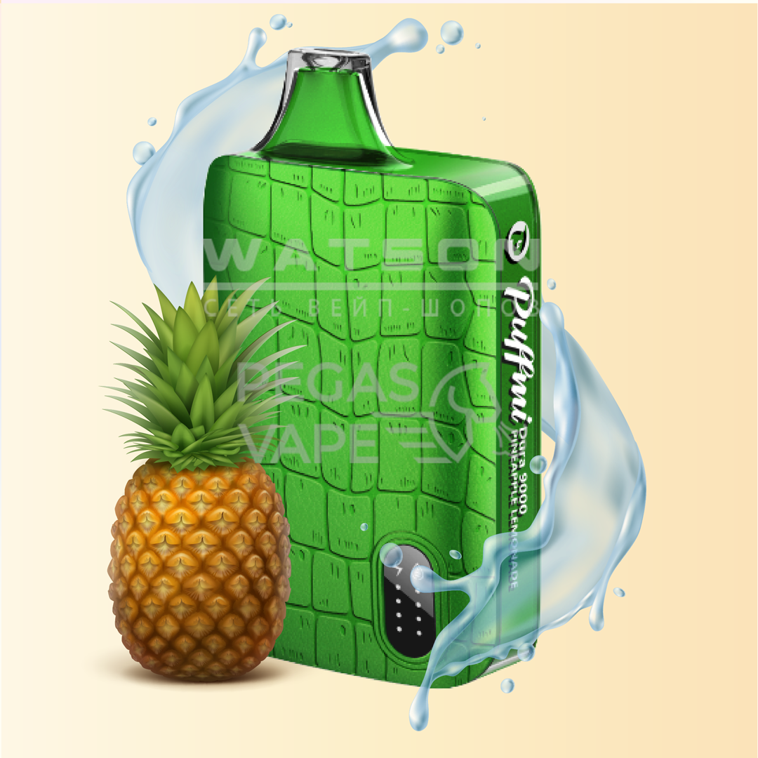 Электронная сигарета PUFFMI DURA 9000 (Ананасовый лимонад) - Купить с доставкой в Красногорске