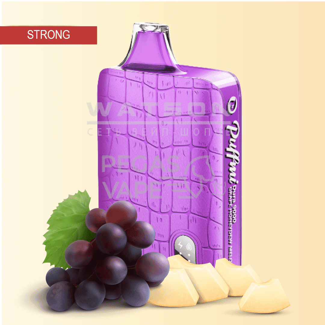 Электронная сигарета PuffMi DURA V2 9000 (Виноградная медовая дыня) - Купить с доставкой в Красногорске