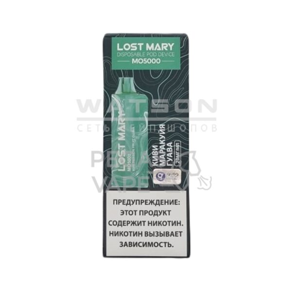 Электронная сигарета LOST MARY MO 5000 (Киви маракуйя фрукт гуава) - Купить с доставкой в Красногорске