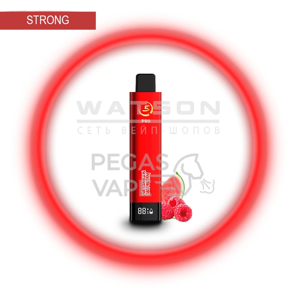 Электронная сигарета Q5 PRO 9000 Strong (Арбуз малина лед) Электронная сигарета Q5 PRO 9000 Strong (Арбуз малина лед) - Купить с доставкой в Красногорске