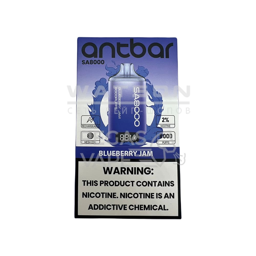 Электронная сигарета SMOANT ANT BAR SA 8000 (Черничный джем)|Электронная сигарета SMOANT ANT BAR SA 8000 (Черничный джем) Электронная сигарета SMOANT ANT BAR SA 8000 (Черничный джем) - Купить с доставкой в Красногорске