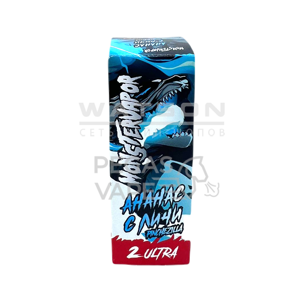 Жидкость MONSTERVAPOR ULTRA PINCHEZILLA (ананас с личи) 30 мл 2% (20 мг/мл) - Купить с доставкой в Красногорске