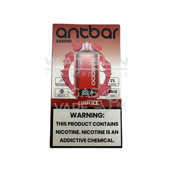 Электронная сигарета SMOANT ANT BAR SA 8000 (Арбузный лед) - Купить с доставкой в Красногорске