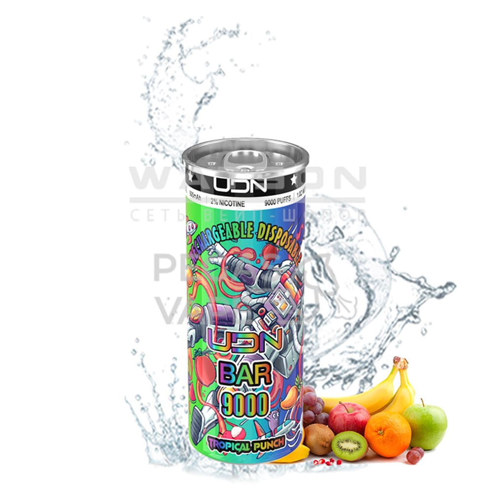 Электронная сигарета UDN BAR 9000 (Тропический пунш) - Купить с доставкой в Красногорске