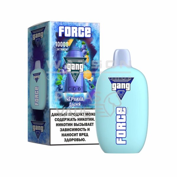 Электронная сигарета GANG FORCE 10000 (Черника дыня) - Купить с доставкой в Красногорске