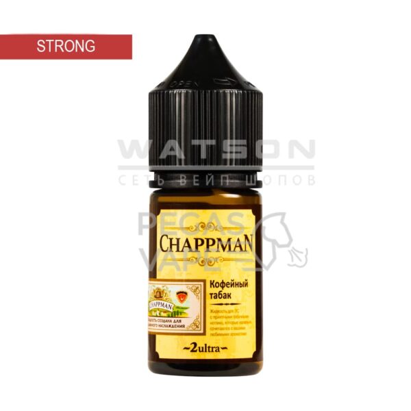Жидкость Chappman Salt (Кофейный табак) 30 мл 2% (20 мг/мл) Strong - Купить с доставкой в Красногорске