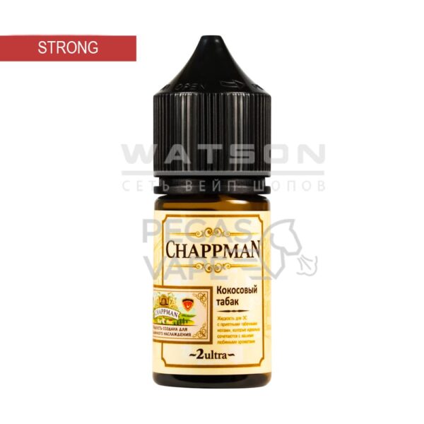 Жидкость Chappman Salt (Кокосовый табак) 30 мл 2% (20 мг/мл) Strong - Купить с доставкой в Красногорске