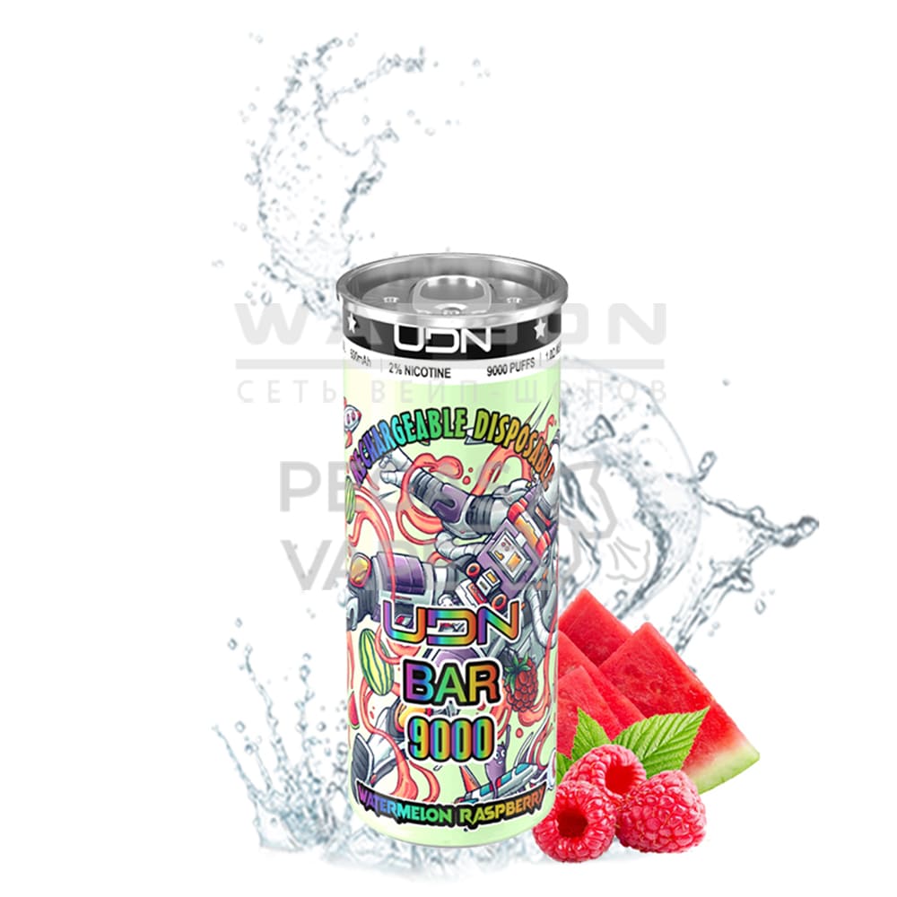 Электронная сигарета UDN BAR 9000 (Арбуз малина) Электронная сигарета UDN BAR 9000 (Арбуз малина) - Купить с доставкой в Красногорске