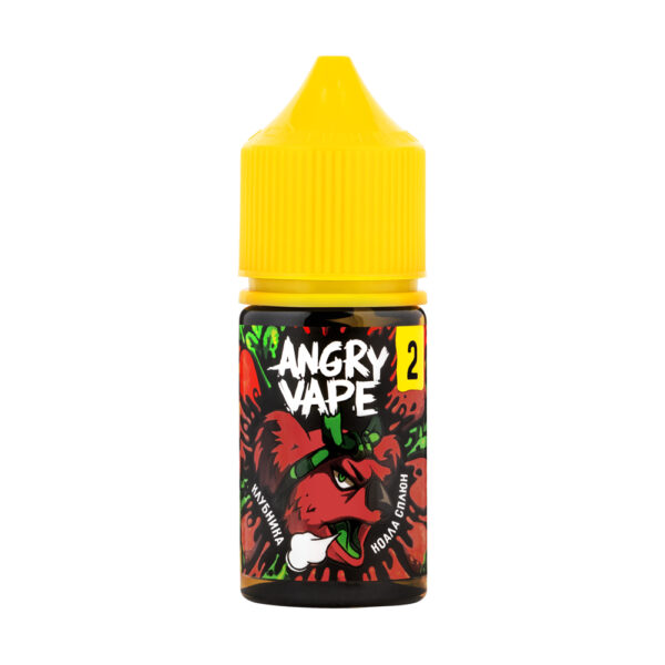 Жидкость Angry Vape Ultra Salt Коала Сплюн (Клубника) 30 мл 2% (20 мг/мл) Strong - Купить с доставкой в Красногорске