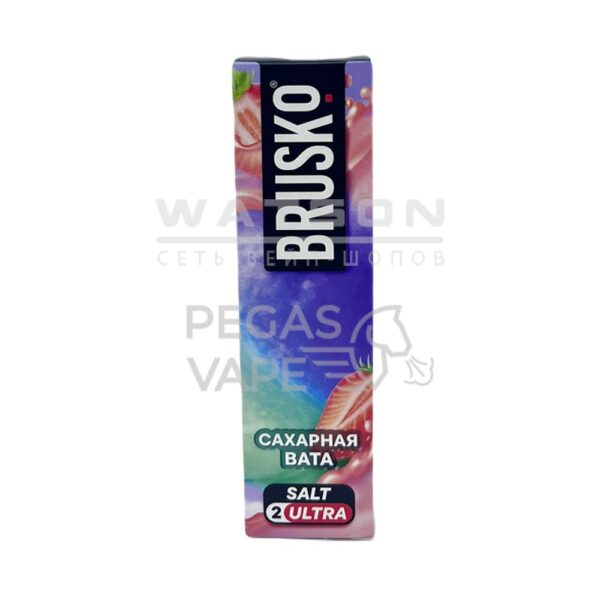 Жидкость Brusko Chubby Salt Strong (Сахарная вата) 35 мл 2% (20 мг/мл) Strong - Купить с доставкой в Красногорске