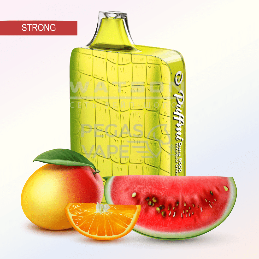 Электронная сигарета PuffMi DURA V2 9000 (Манго апельсин арбуз) - Купить с доставкой в Красногорске