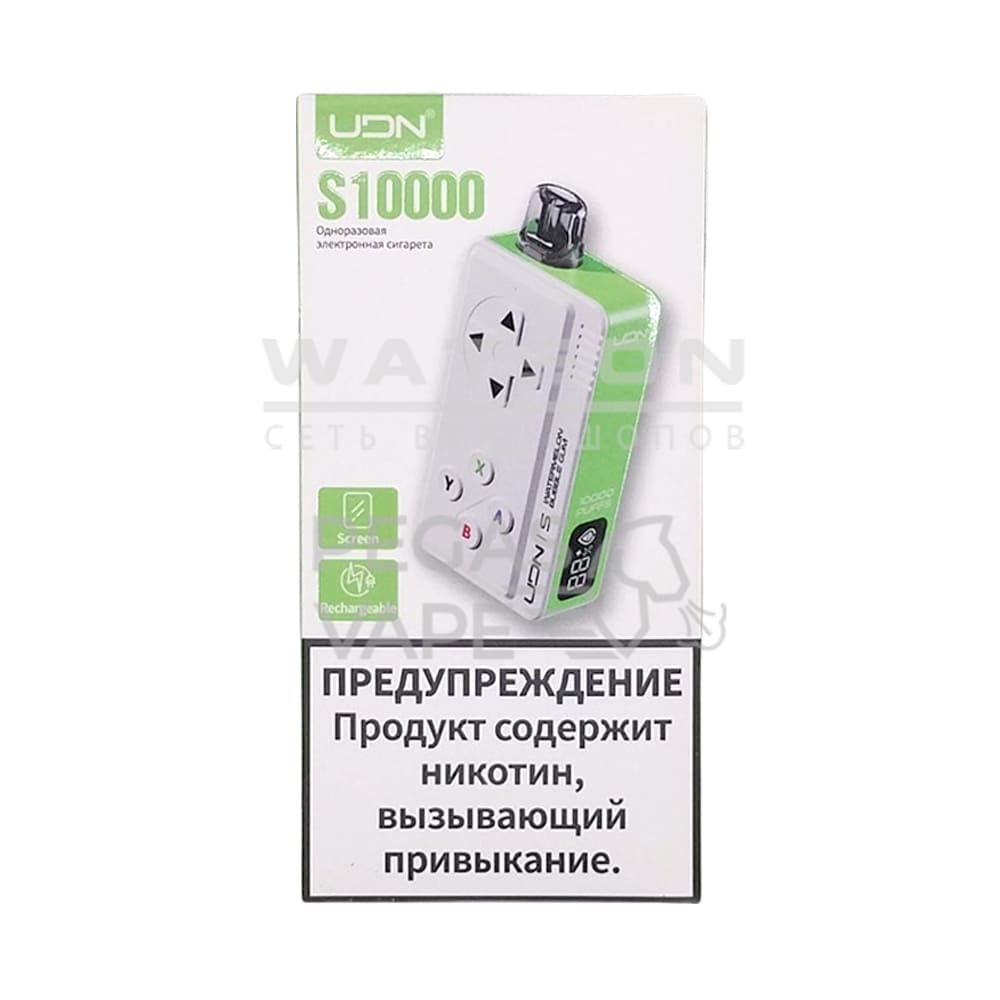 Электронная сигарета UDN S 10000 (Арбузная жвачка) Электронная сигарета UDN S 10000 (Арбузная жвачка) - Купить с доставкой в Красногорске