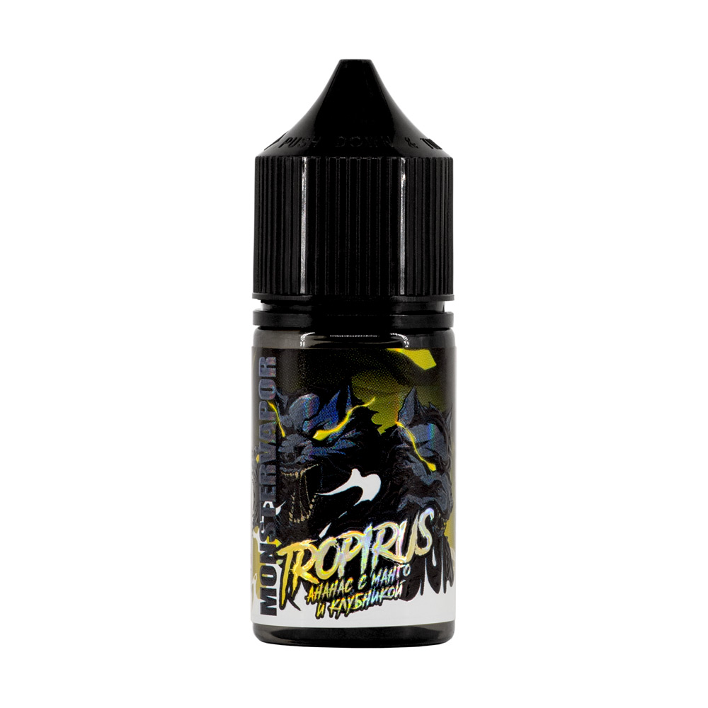 Жидкость MONSTERVAPOR ULTRA TROPIRUS  (Ананас с манго и клубникой) 30 мл 2% (20 мг/мл) Strong - Купить с доставкой в Красногорске