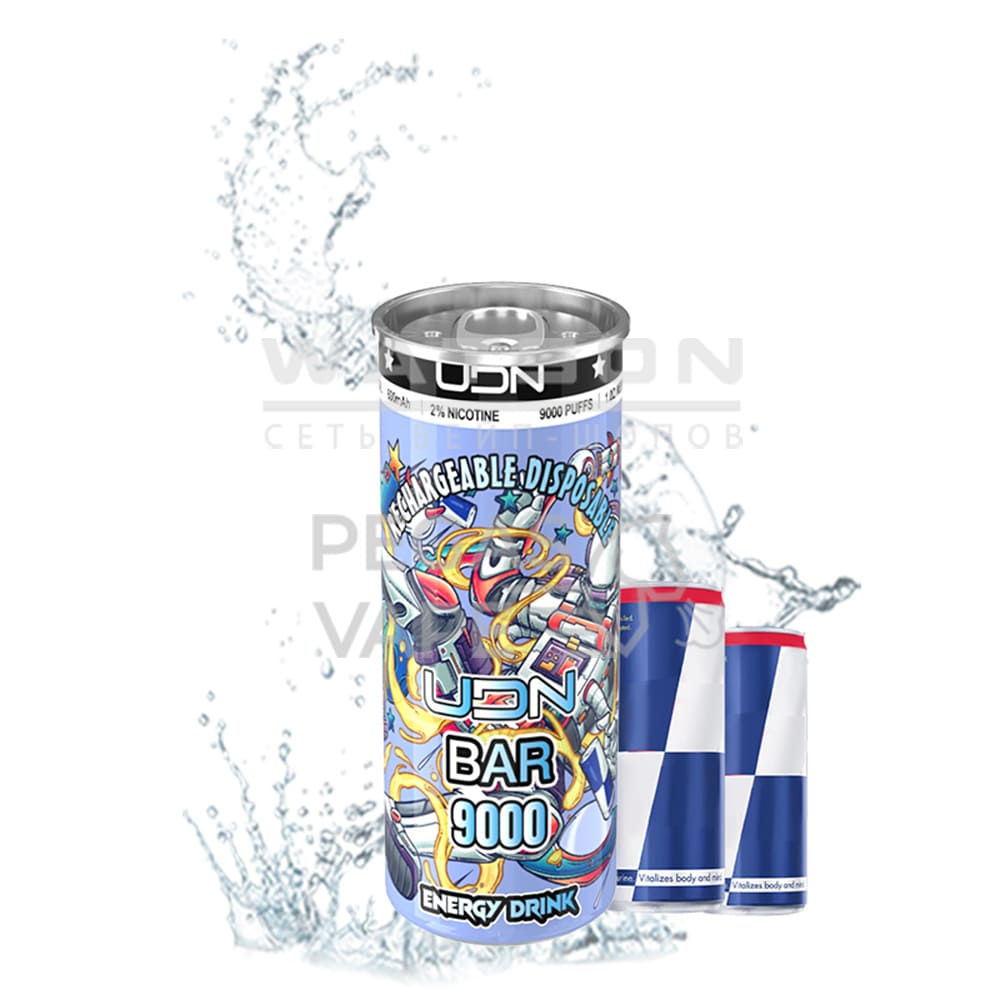 Электронная сигарета UDN BAR 9000 (Энергетик) Электронная сигарета UDN BAR 9000 (Энергетик) - Купить с доставкой в Красногорске