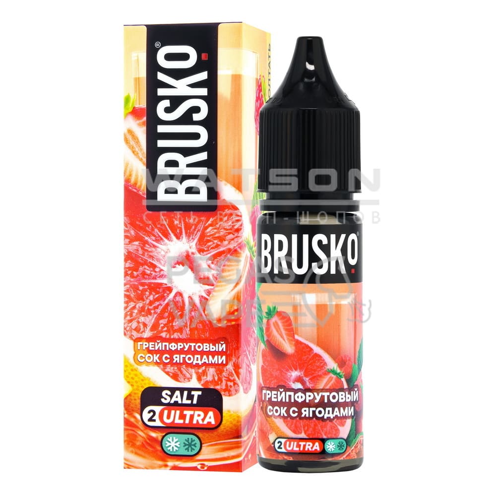 Жидкость Brusko Chubby Salt Strong (Грейпфрутовый сок с ягодами) 35 мл 2% (20 мг/мл) Strong Жидкость Brusko Chubby Salt Strong (Грейпфрутовый сок с ягодами) 35 мл 2% (20 мг/мл) Strong - Купить с доставкой в Красногорске