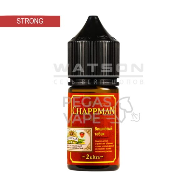 Жидкость Chappman Salt (Вишневый табак) 30 мл 2% (20 мг/мл) Strong - Купить с доставкой в Красногорске