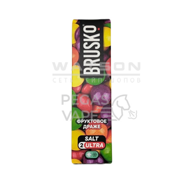 Жидкость Brusko Chubby Salt Strong (Фруктовое драже) 35 мл 2% (20 мг/мл) Strong - Купить с доставкой в Красногорске