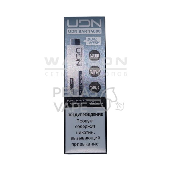 Электронная сигарета UDN BAR 14000 (Гранат клубника) - Купить с доставкой в Красногорске