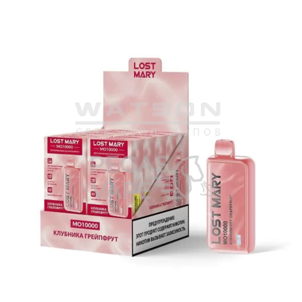 e72aedfc-dff7-4ce4-a2bd-554deb9fb671_imageid по России в интернет-магазине SHERLOCK-TABAK|Электронная сигарета LOST MARY MO 10000 (Клубника грейпфрут) - Купить с доставкой в Красногорске
