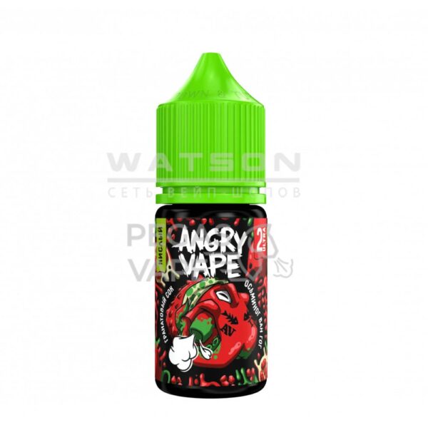 Жидкость Angry Vape Ultra Salt Осьминог Ван Гог  (Гранатовый сок) 30 мл 2% (20 мг/мл) Strong - Купить с доставкой в Красногорске