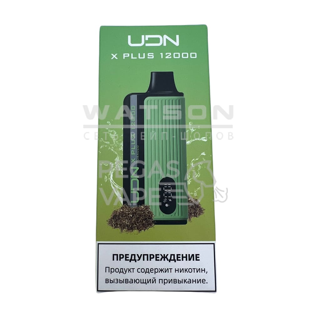 Электронная сигарета UDN X PLUS 12000 (Табак) Электронная сигарета UDN X PLUS 12000 (Табак) - Купить с доставкой в Красногорске