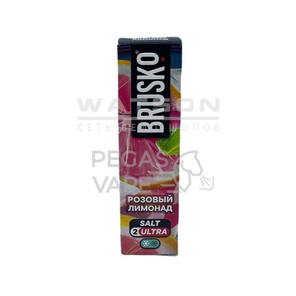 Жидкость Brusko Chubby Salt Strong (Розовый лимонад) 35 мл 2% (20 мг/мл) Strong - Купить с доставкой в Красногорске