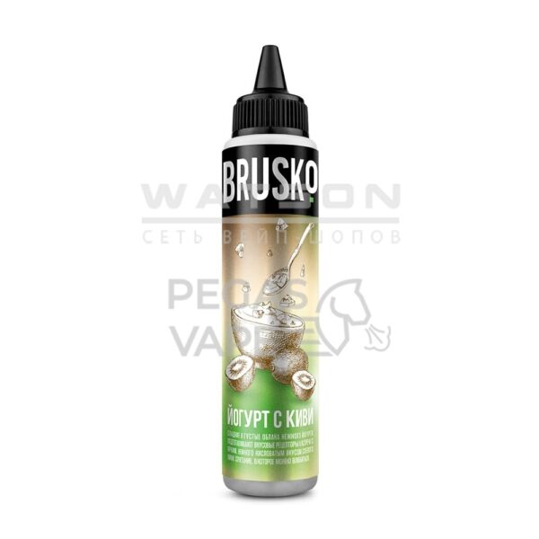 Жидкость Brusko Salt (Йогурт с киви ) 60 мл 0% (0 мг/мл) - Купить с доставкой в Красногорске