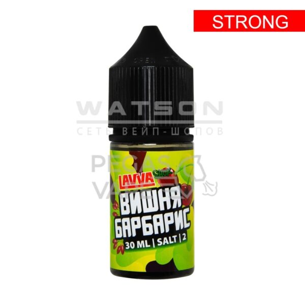 Жидкость LAVVA SHOK Salt (Вишня барбарис ) 30 мл 2% (20 мг/мл) Strong - Купить с доставкой в Красногорске