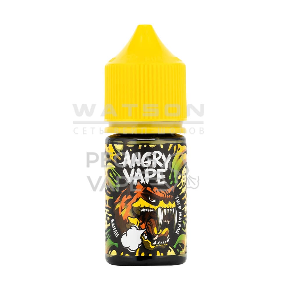 Жидкость Angry Vape Ultra Salt Тигр Матрац (Банан) 30 мл 2% (20 мг/мл) Strong Жидкость Angry Vape Ultra Salt Тигр Матрац (Банан) 30 мл 2% (20 мг/мл) Strong - Купить с доставкой в Красногорске
