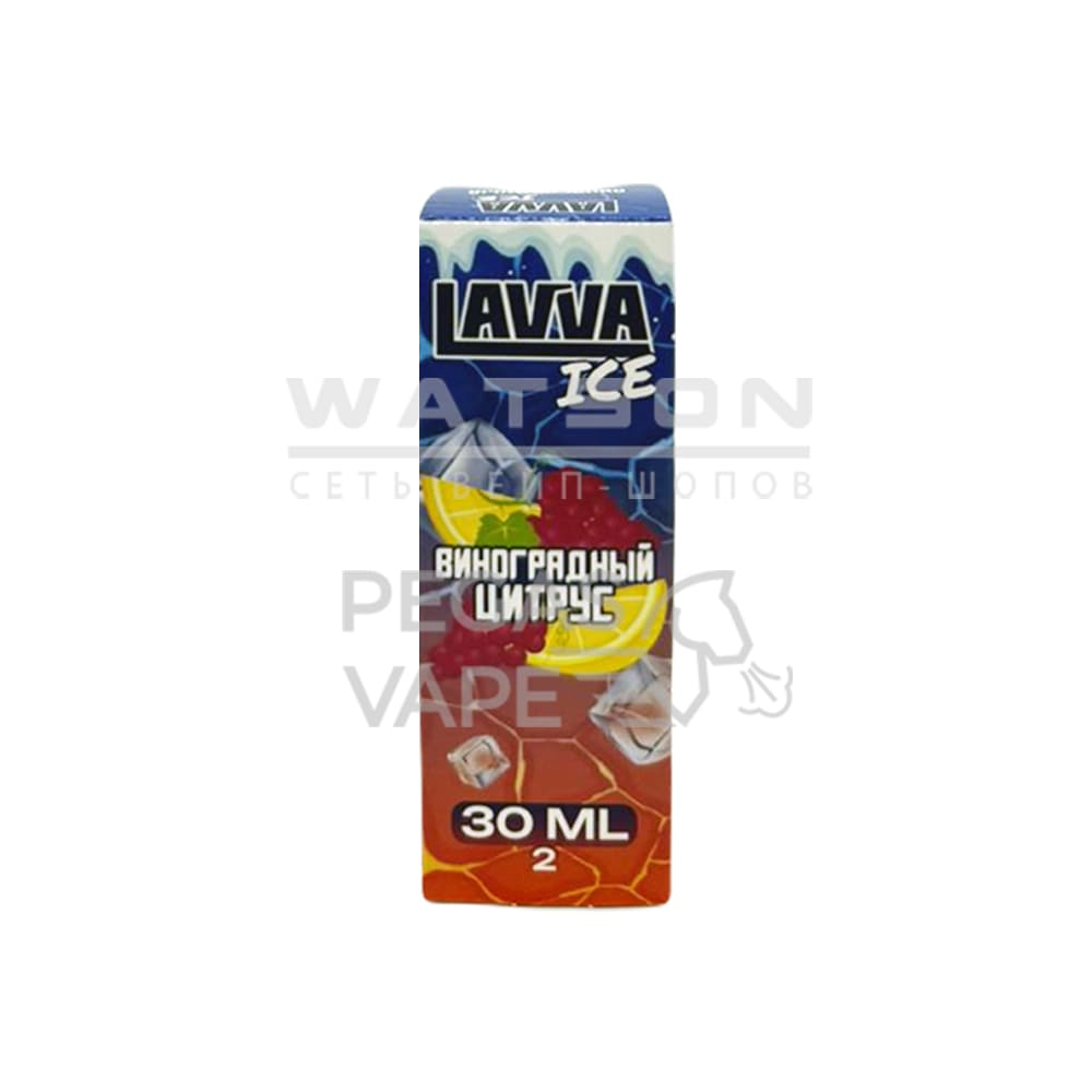 Жидкость LAVVA ICE Salt (Виноградный цитрус) 30 мл 2% (20 мг/мл) Жидкость LAVVA ICE Salt (Виноградный цитрус) 30 мл 2% (20 мг/мл) - Купить с доставкой в Красногорске