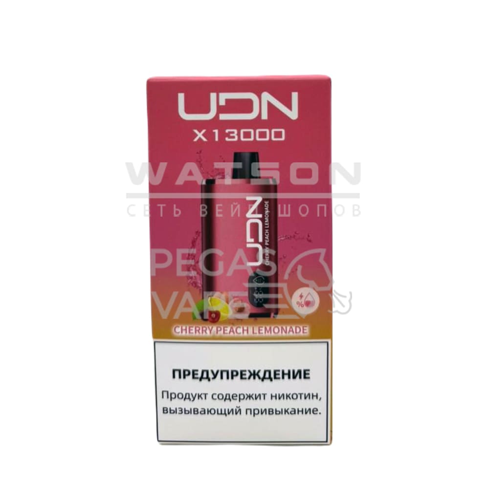 Электронная сигарета UDN BAR X 13000 (Вишневый персиковый лимонад) Электронная сигарета UDN BAR X 13000 (Вишневый персиковый лимонад) - Купить с доставкой в Красногорске