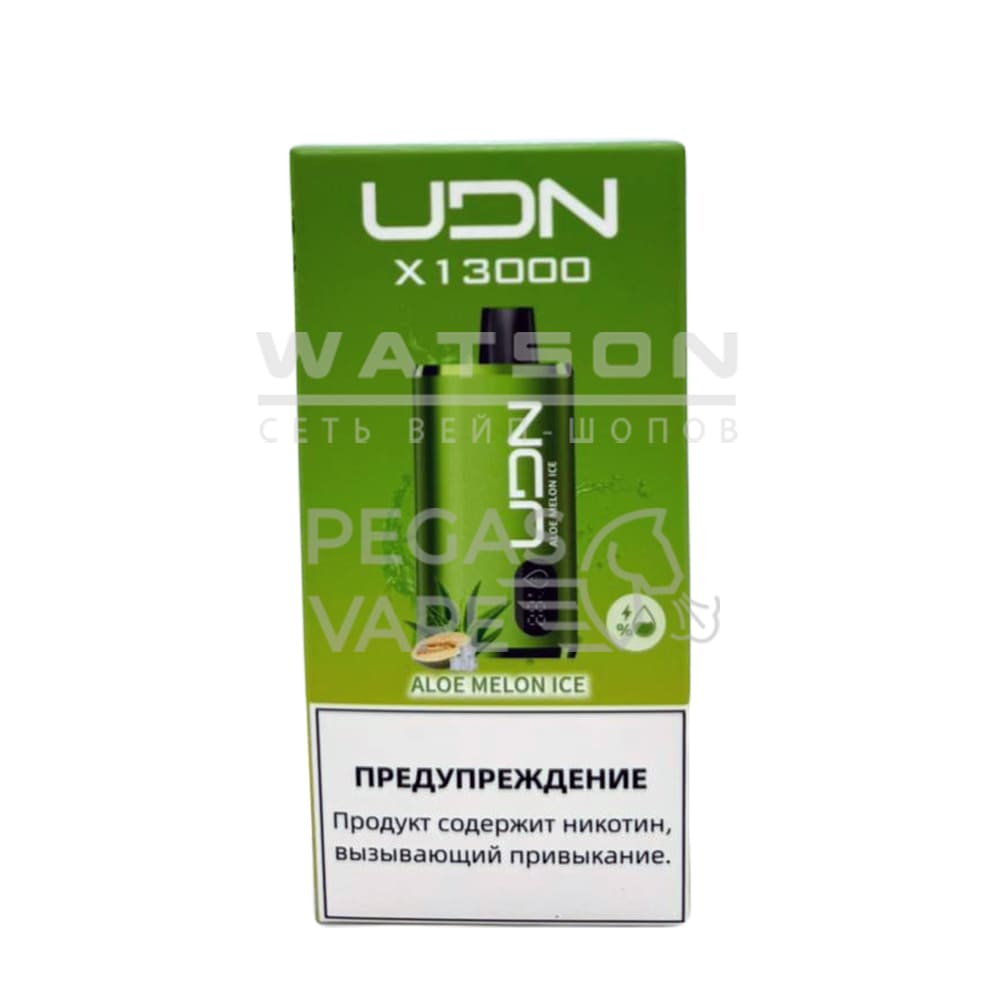 Электронная сигарета UDN BAR X 13000 (Алое дыня) Электронная сигарета UDN BAR X 13000 (Алое дыня) - Купить с доставкой в Красногорске