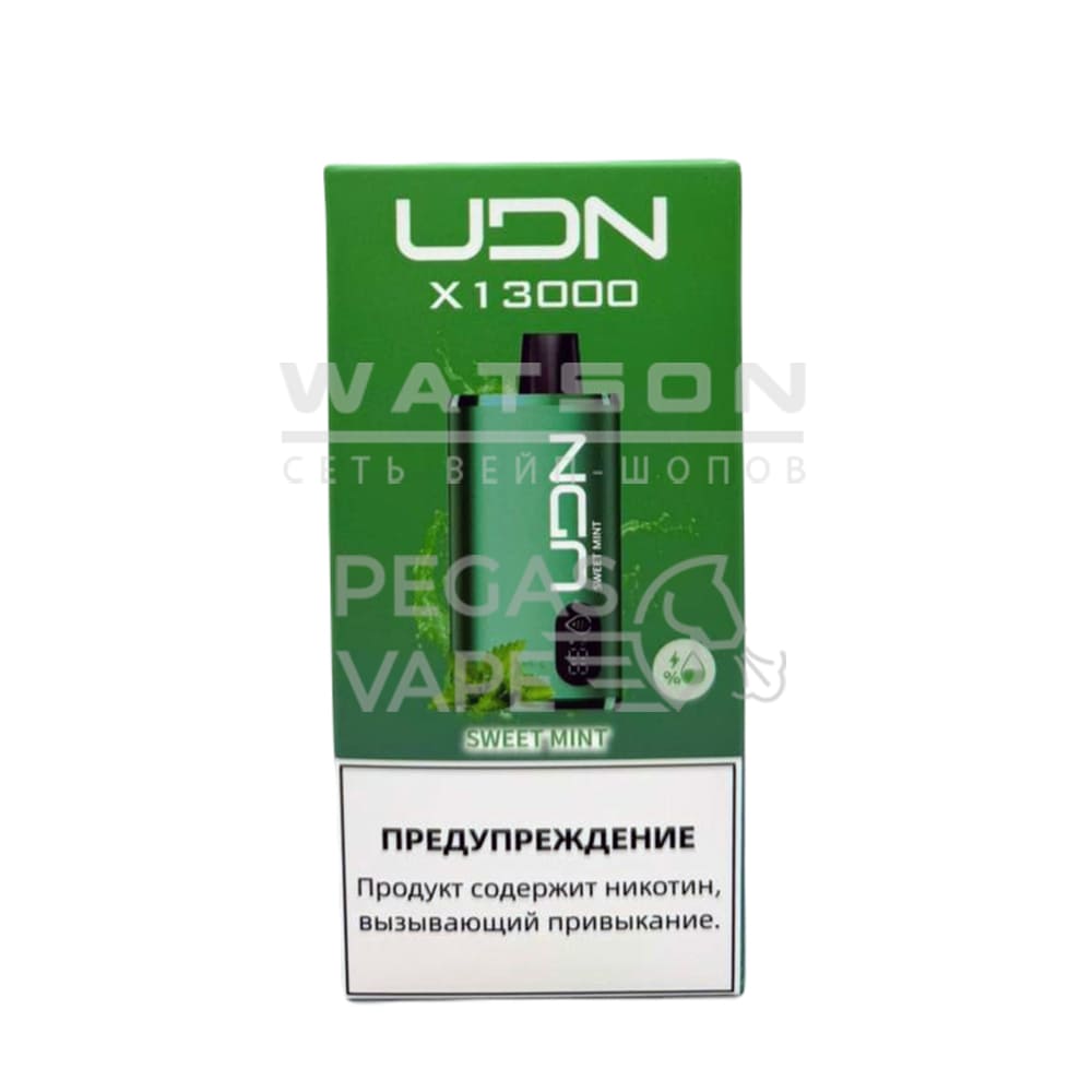 Электронная сигарета UDN BAR X 13000 (Сладкая мята) Электронная сигарета UDN BAR X 13000 (Сладкая мята) - Купить с доставкой в Красногорске
