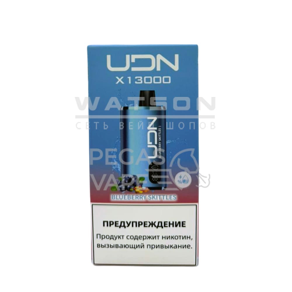 Электронная сигарета UDN BAR X 13000 (Черничный скитлс) Электронная сигарета UDN BAR X 13000 (Черничный скитлс) - Купить с доставкой в Красногорске