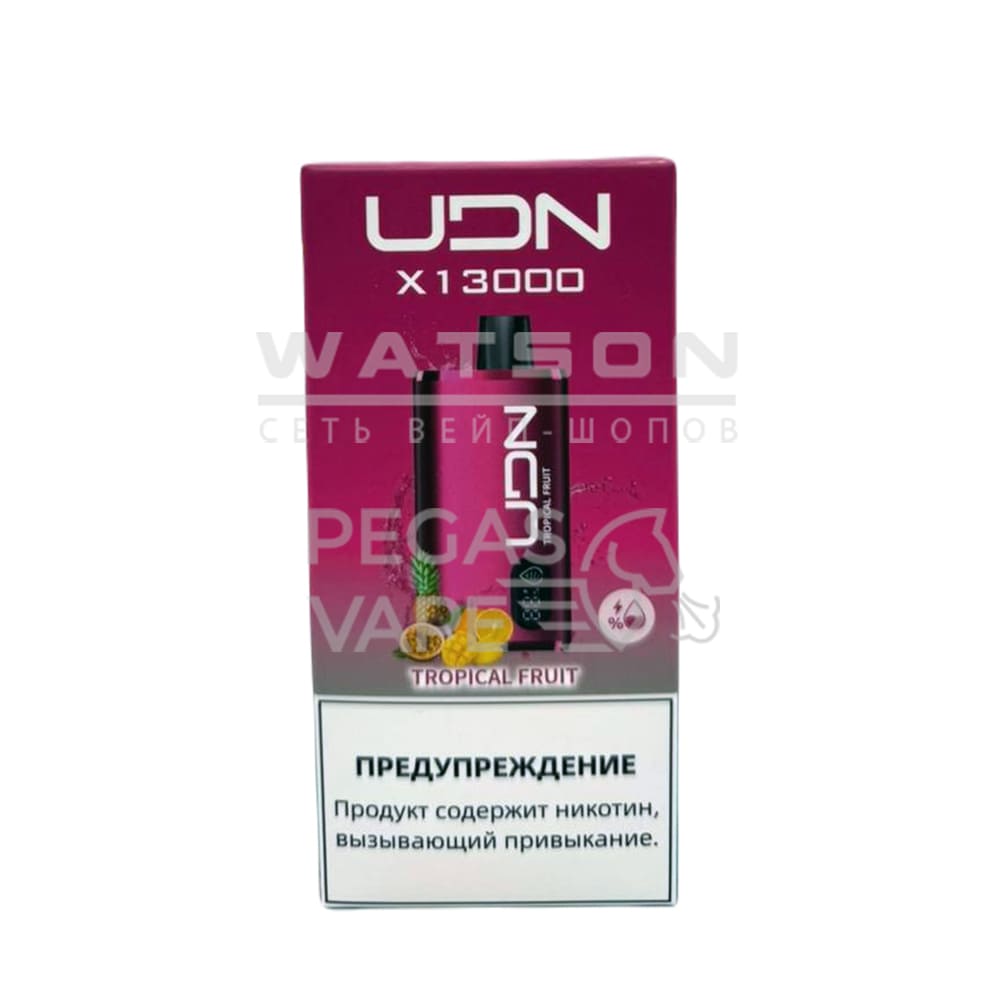 Электронная сигарета UDN BAR X 13000 (Тропические фрукты) Электронная сигарета UDN BAR X 13000 (Тропические фрукты) - Купить с доставкой в Красногорске