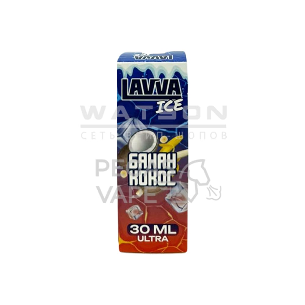 Жидкость LAVVA ICE Salt (Банан кокос) 30 мл 2% (20 мг/мл) Strong Жидкость LAVVA ICE Salt (Банан кокос) 30 мл 2% (20 мг/мл) Strong - Купить с доставкой в Красногорске
