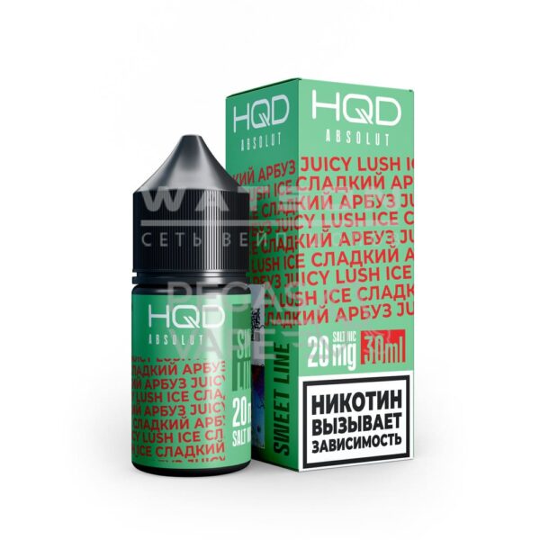 Жидкость HQD ABSOLUT SWEET LINE (Сладкий арбуз) 30 мл 2% (20 мг/мл) - Купить с доставкой в Красногорске